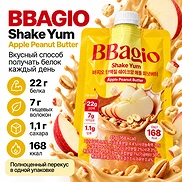 BBAGIO SHAKE YUM APPLE PEANUT BUTTER (45g)