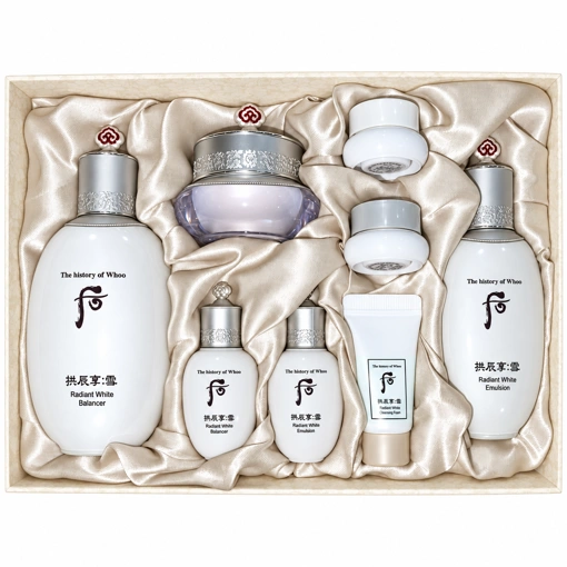 THE HISTORY OF WHOO GONGJINHYANG SEOL RADIANT WHITE 3PCS SET (150ml+110ml+20ml)