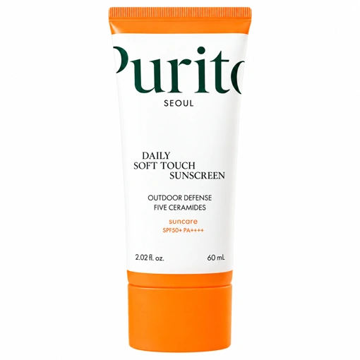 PURITO SEOUL DAILY SOFT TOUCH SUNSCREEN SPF50+ PA++++ (60ml)