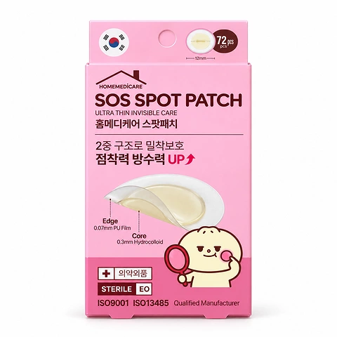 HOMEMEDICARE SOS SPOT PATCH (72ea)