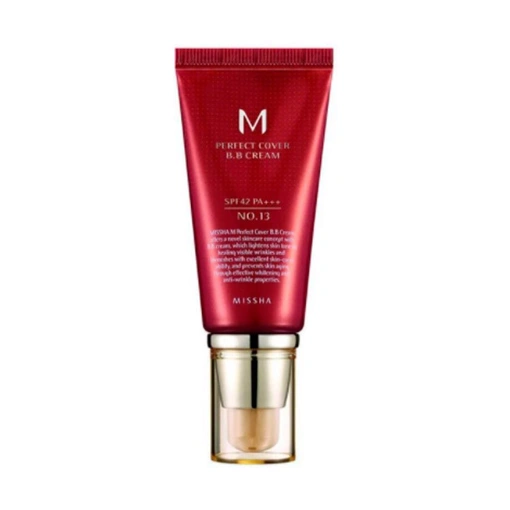 MISSHA M #13 BRICHT BEIGE PERFECT COVER BB CREAM (50ml)