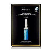JM SOLUTION WATER LUMINOUS S.O.S. AMPOULE HYALURONIC MASK (30ml*10ea)