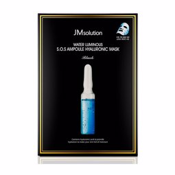 JM SOLUTION WATER LUMINOUS S.O.S. AMPOULE HYALURONIC MASK (30ml*10ea)