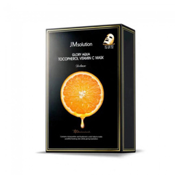 JM SOLUTION GLORY AQUA TOCOPHEROL VITAMIN C MASK DELUXE (10pcs)