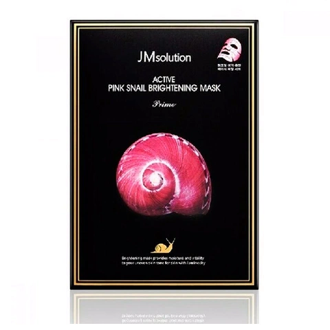 JM SOLUTION ACTIVE PINK SNAIL BRIGHTENING MASK (30ml*10ea)