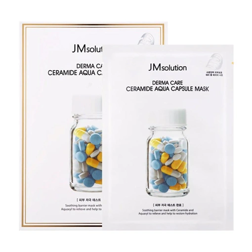 JM SOLUTION DERMA CARE CERAMIDE AQUA CAPSULE MASK (30ml*10ea)