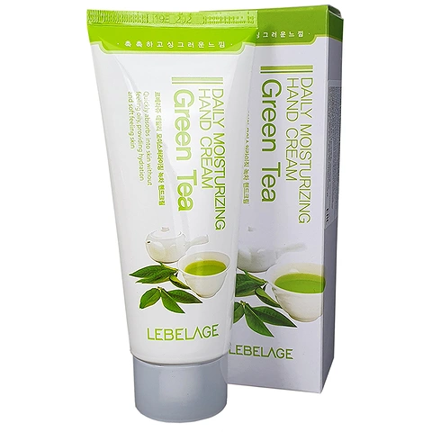 LEBELAGE DAILY MOISTURIZING GREEN TEA HAND CREAM (100ml)